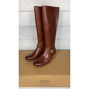 Kork Ease Women's 6 M Brown Leather Carli Knee High Riding Boots NEW In BOX $260